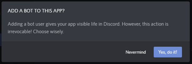 Discord の Bot を作ろう